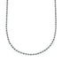 Native American Genuine Old Pawn Style Sterling Silver Bead Necklace JX128943